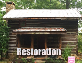 Historic Log Cabin Restoration  Jenkins, Kentucky